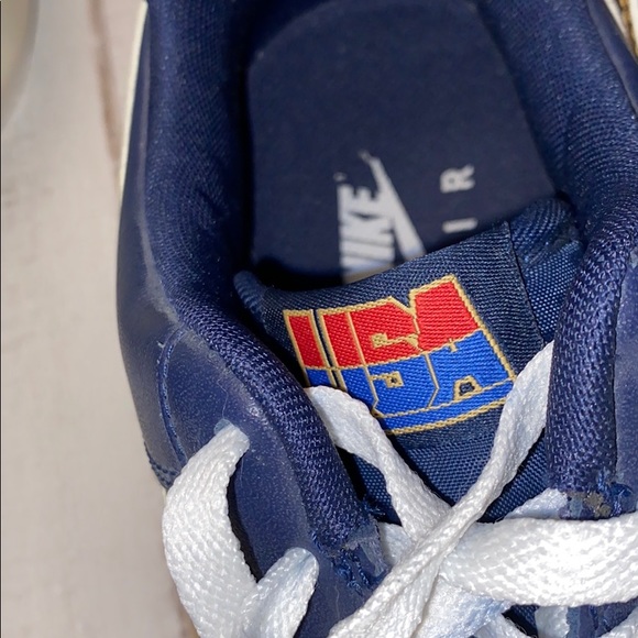 USA Red White Blue and Gold Air Force Ones - Picture 2 of 3